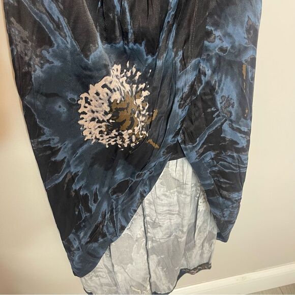 Free People Black/ Navy Tulip hem dress - Picture 8 of 8